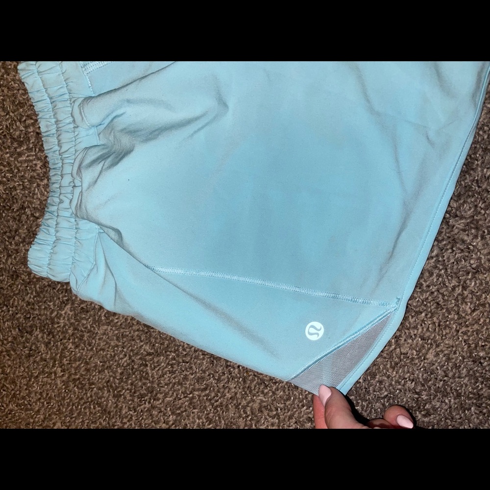 Lululemon Hydra blue hottie hot shorts